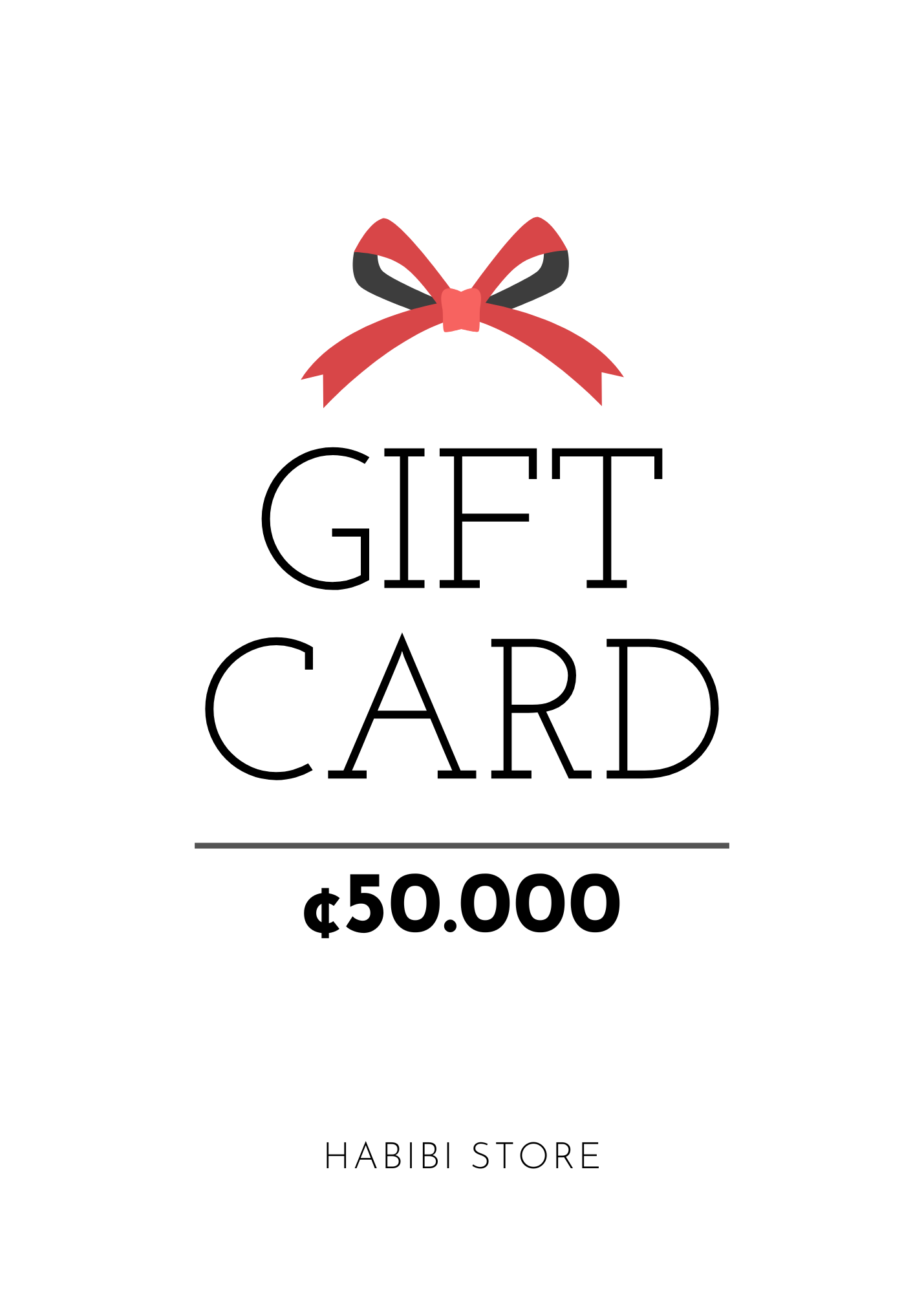 Gift Card HABIBI