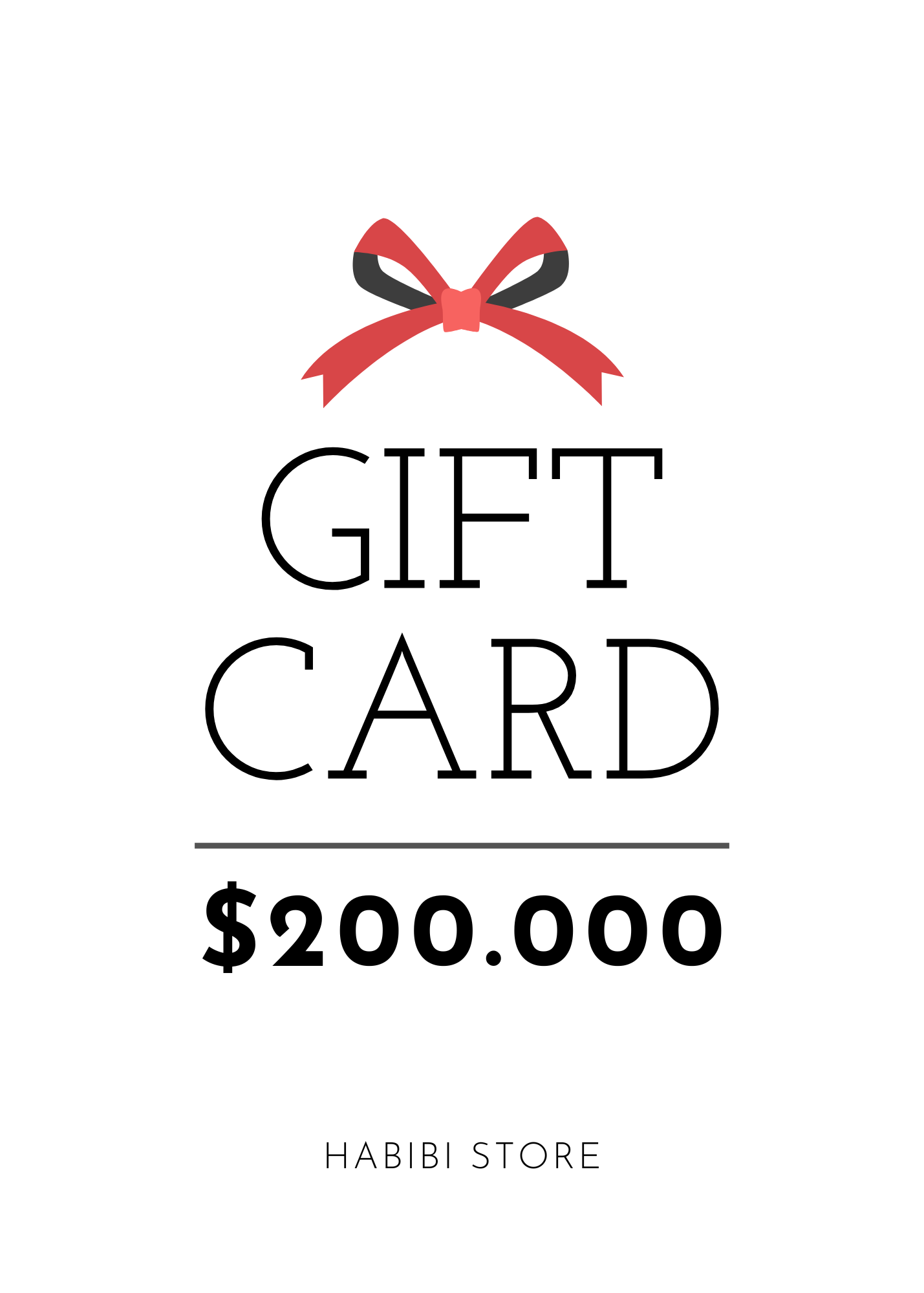 Gift Card HABIBI